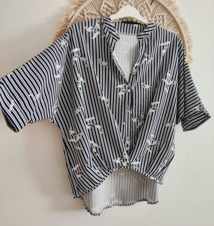 Asymetrická blúzka, l