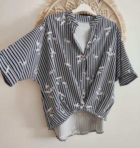 Asymetrická blúzka, l