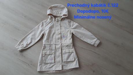 Prechodný kabátik, dopodopo,122