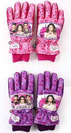 Violetta lyžiarske rukavice, disney,128 / 152