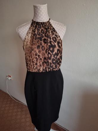 Kombinované šaty zara veľ. l, zara,l