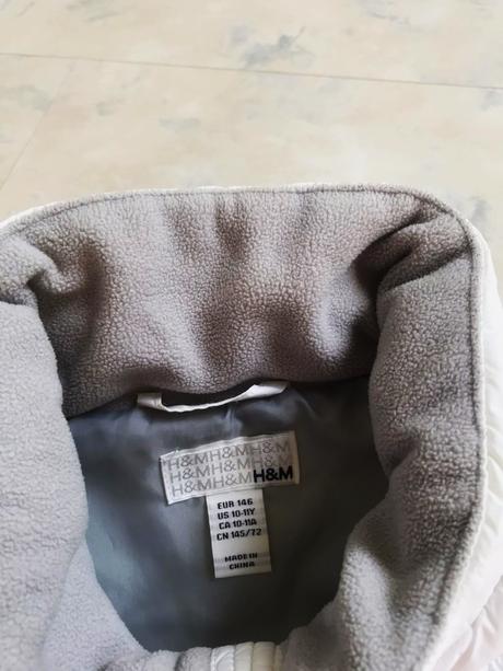 Zateplená vesta, h&m,146