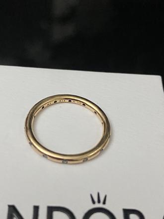 Pandora rosegold prsteň, pandora