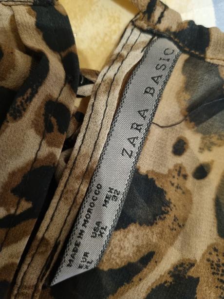 Kombinované šaty zara veľ. l, zara,l