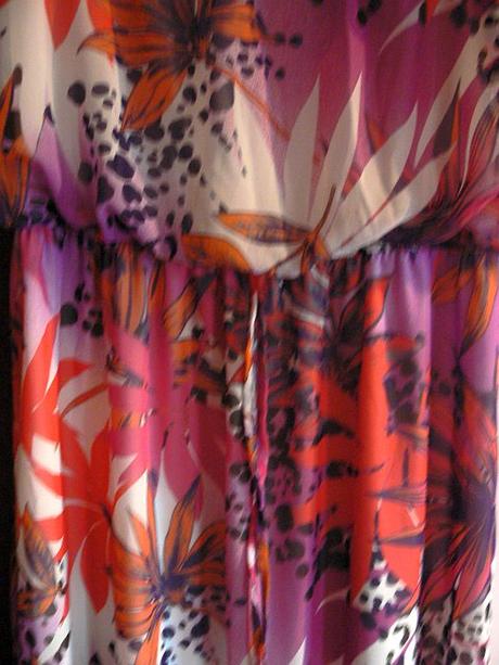 Dlhé kvetinové šaty, m