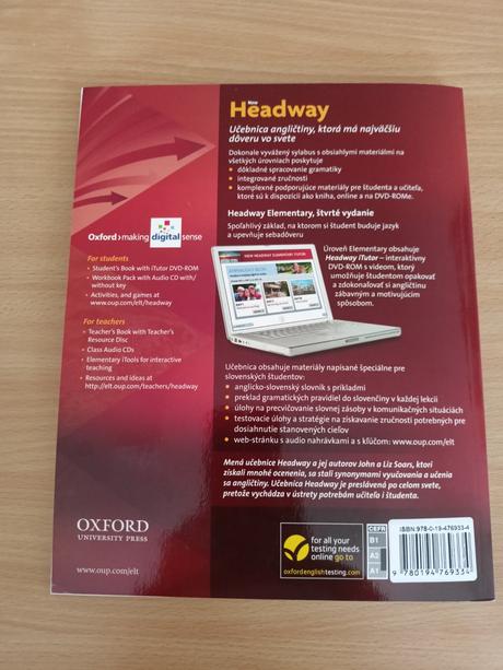 Headway elementary kniha,