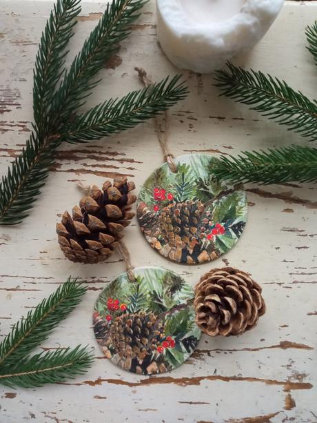 Vianočná dekorácia šiška, 