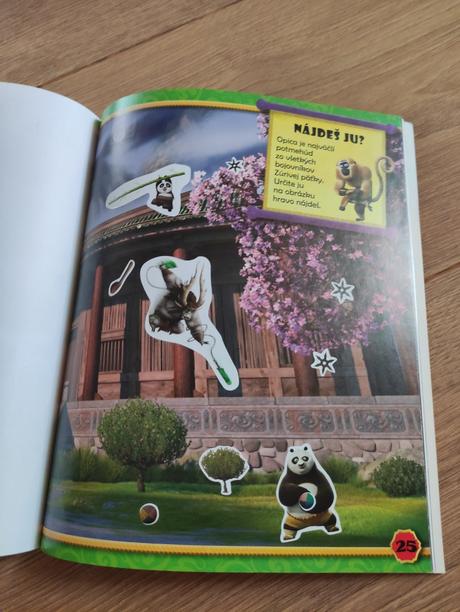 Kung fu panda 3 velka kniha aktivit,
