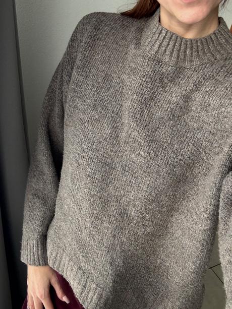 Hnedý svetrik, sinsay,m