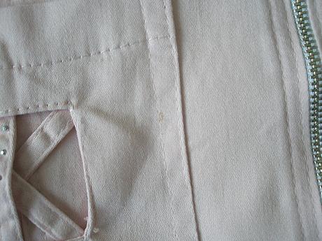 Svetloružová bunda veľ. 152, 152