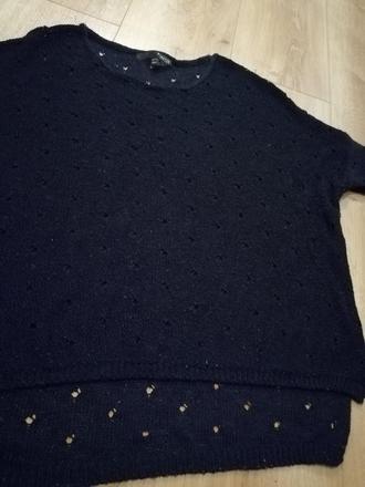 Dierkovaný sveter, s