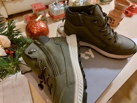 Zimné členkové topánky, deichmann,30