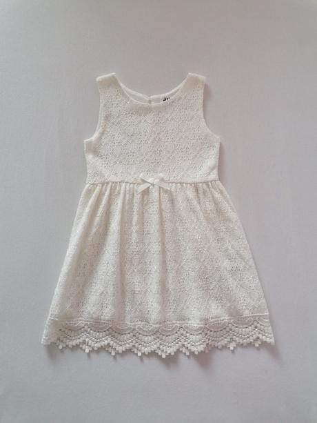 Krajkove šaty 98/104, h&m,98