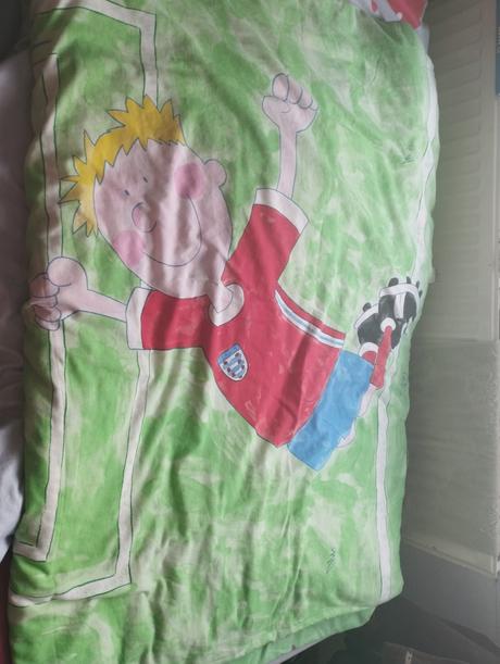 Obliečka na paplón futbal, šírka (cm): 90,dĺžka (cm): 200