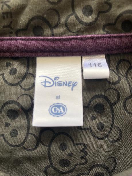 Košeľa mickey mouse 116, c&a,116