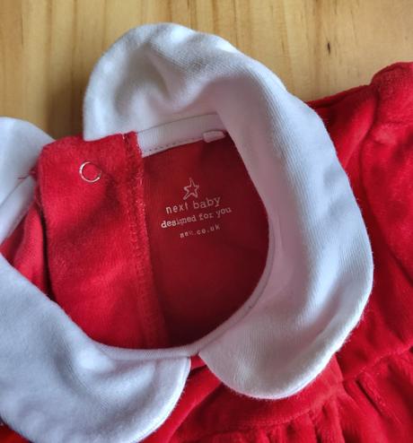 Vianočné dupačky next 86 na 12-18 mesiacov, 86