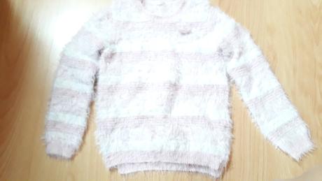 Chlpaty svetrik,obleceny 2krat, pepco,116