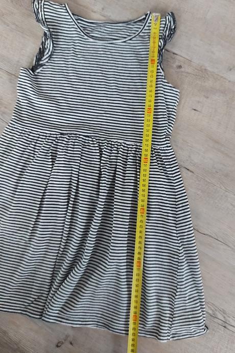 Pásikavé letné šaty h&m, h&m,140