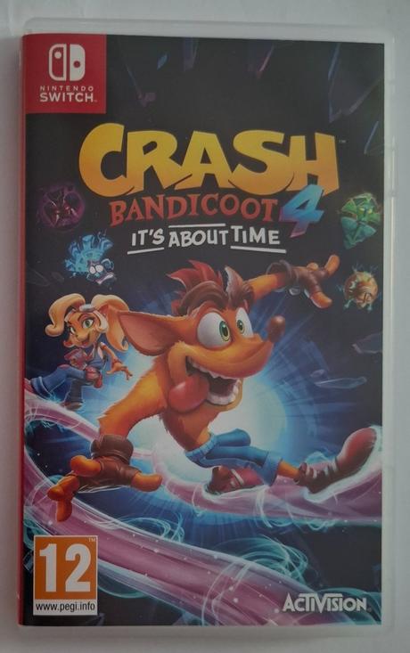 Nintendo switch hra crash bandicoot, 
