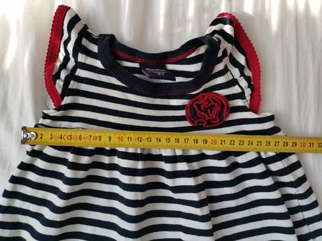 Šaty pásikove veľ. 74/80/86, 74