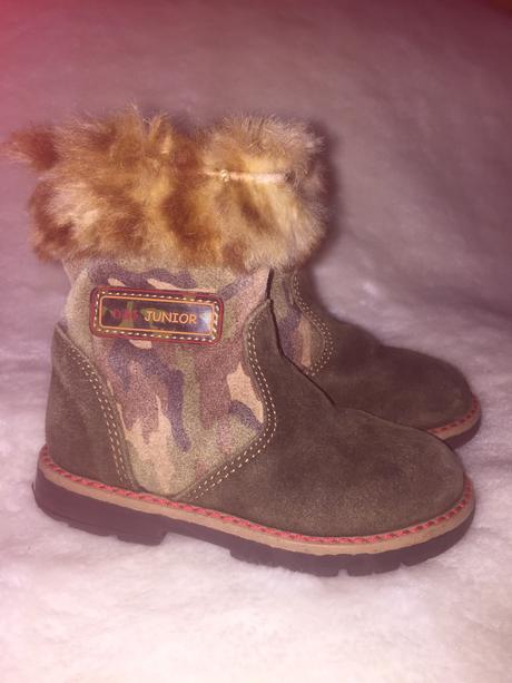 D&g čižmy- kožené s kožušinou 22, dolce&gabbana,22