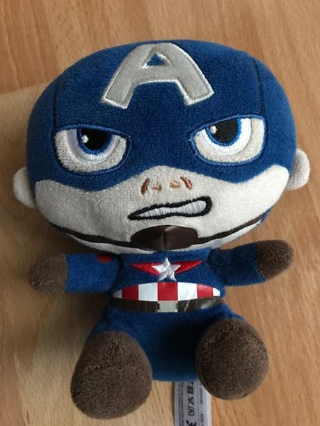 Plyšová hračka kapitán amerika, 