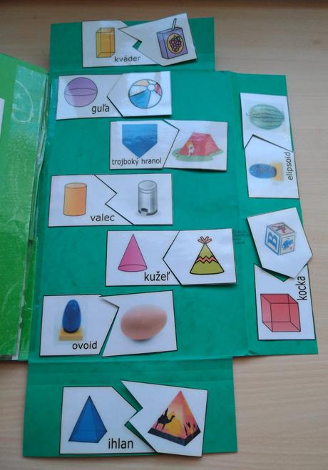 Lapbook farby a tvary, 
