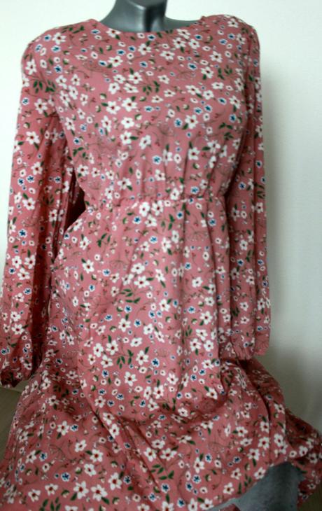 Kvetovane maxi dlhe saty, xxl