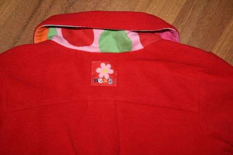 Červený kabátik, next,98