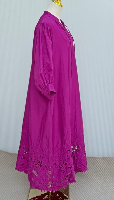 Šaty s madeira čipkou, h&m,s