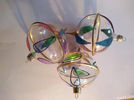 Vianočné gule  retro - 38eur, 