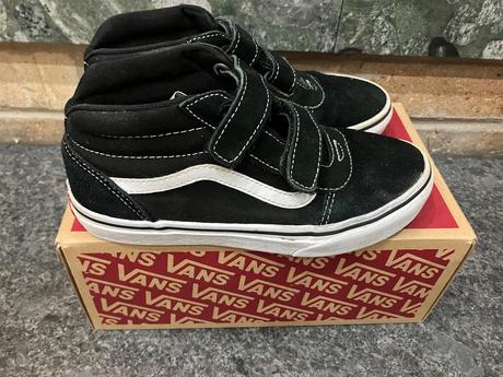 Semišové zateplené tenisky vans, vans,34