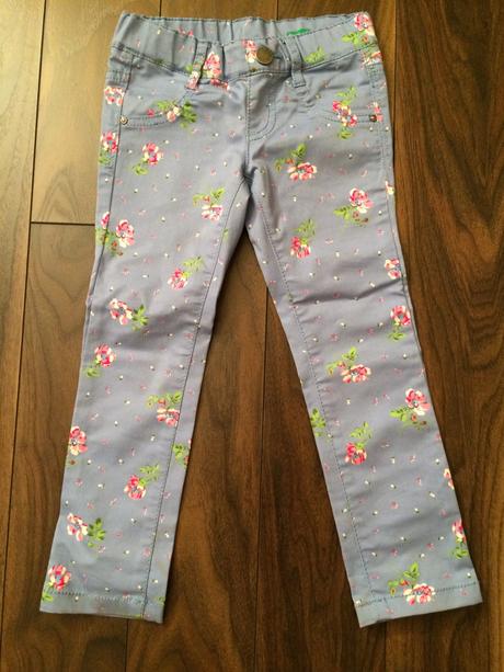 Dievčenské nohavice benetton (3-4 roky), benetton,104