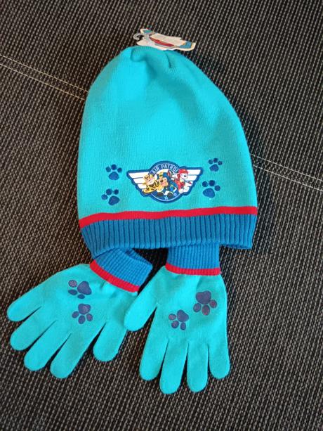 Čiapka a rukavice paw patrol, <50