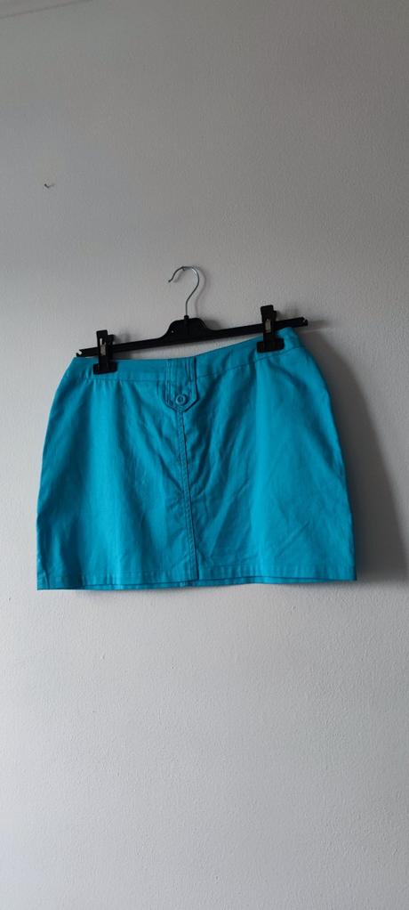 Modrá minisukňa, s