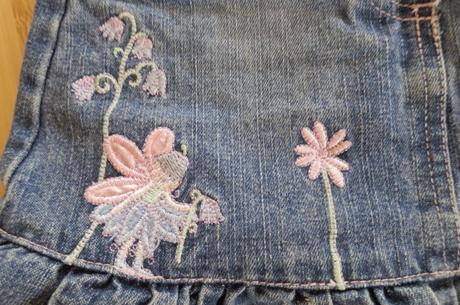 Riflová suknička, kiki&koko,98