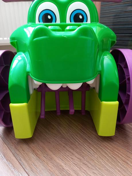 Mega bloks odrážadlo krokodíl,