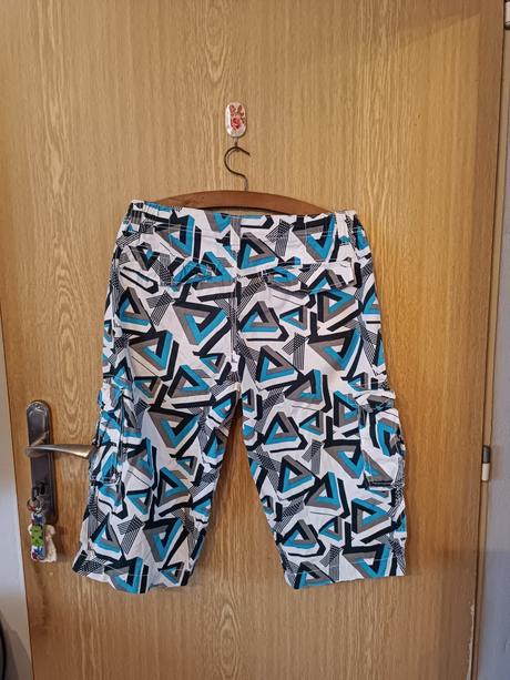 Vzorované pánske cargo kraťasy, dognose,164