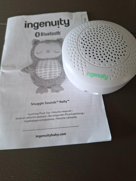 Ingenuity uspávačik sova nally s bluetooth,