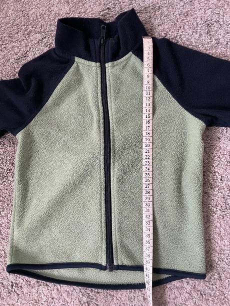 H&m mikina flísova na zips 92/98, h&m,92