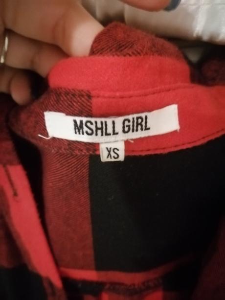 Károvaná košeľa, xs