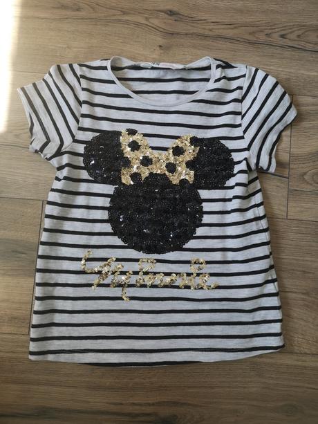 Tricko mickey, h&m,122