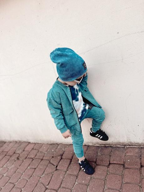 Nunu detská bunda jeans, 104 / 110