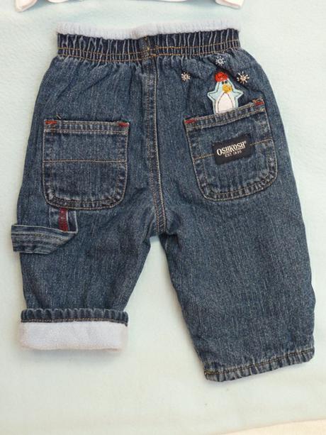 Zlatunké zateplené rifličky, oshkosh,62