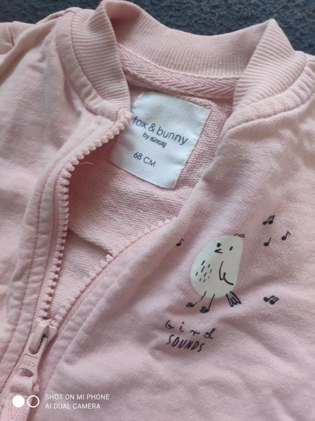 Ružová mikina veľ.68, sinsay,68