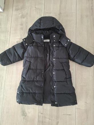 Predlzena hm zimna bunda 98/104, h&m,110