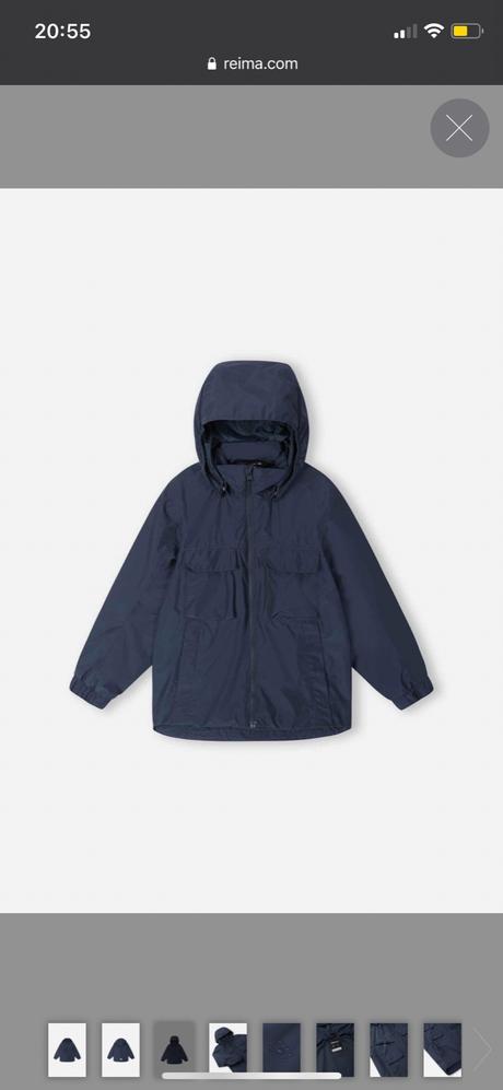 Reima prechodná vetrovka 110/116/122, reima,110