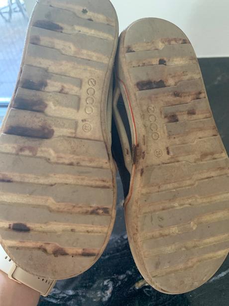 Kožené topánky, ecco,29