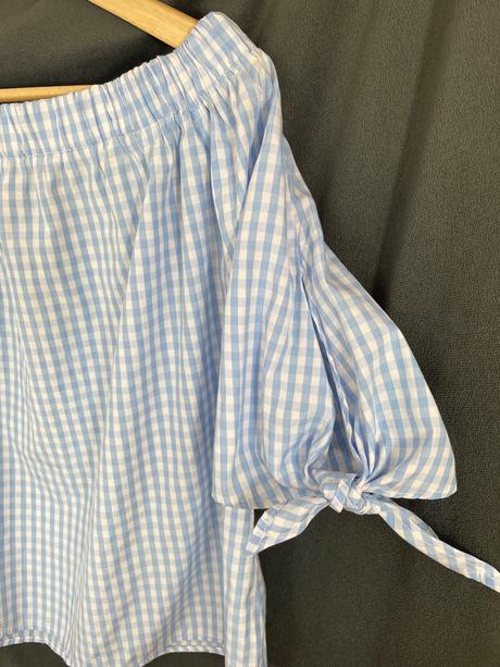 Karo blúzka, h&m,36