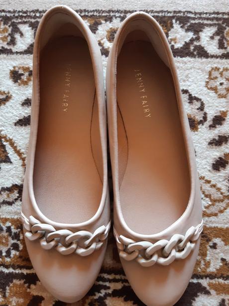 Béžové balerínky, 39
